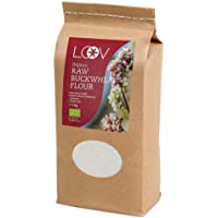 Los mejores  - Harina de Trigo Sarraceno Cruda Orgánica- 1 kg- harina sin gluten- no tratada térmicamente- conserva todos los…